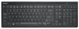 Advance Fit™ Slim Wireless Tastatur - flach, schwarz