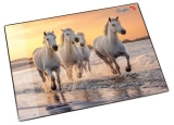 Schreibunterlage Pferde am Strand - 53 x 40 cm