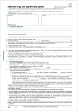 Mietvertrag für Gewerberäume, 6 Seiten, gefalzt auf DIN A4, 10 Stück