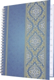 Notizbuch mit Register A-Z Blue Orient - A5, 48 Blatt