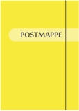 Sammelmappe Postmappe - A4, gelb