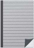 Notizbuch Grey - A5, kariert, 96 Blatt