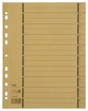 Trennblätter mit Perforation - A4 Überbreite, gelb, 100 Stück