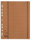 Trennblätter mit Perforation - A4 Überbreite, orange, 100 Stück