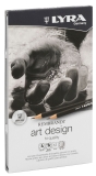 Bleistift Art Design 669 - 12er Metalletui, Härtegrade sortiert