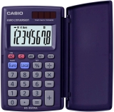 Taschenrechner HS-8VERA - Solar-/Batteriebetrieb, 8-stellig, LC-Display, dunkelblau