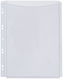 Klarsichthüllen für Kataloge - glasklar, 0,18 mm, A4, Folie volle Höhe, 5 Stück