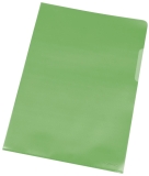 Sichthülle - A4, 120 mym, genarbt grün, 100 Stück