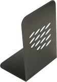 Buchstützen - schwarz, 134 x 190 x 110 mm, 2 Stück