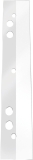 Abheftstreifen mit Universallochung - A5, 12,5 cm lang, 50 Stück