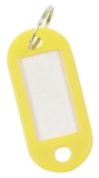 Schlüsselanhänger - gelb, 10 Stück