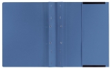 Kanzleihefter B ungefalzt - Rechtsheftung/Linksheftung, 1 Tasche, 2 Abheftvorrichtung, blau