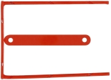 D-Clip/ Magi-Clip Archivbinder - 8 cm, 100 Stück, rot