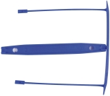E-Clip Archivbinder - 8 cm, 100 Stück, blau