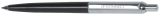 Druckkugelschreiber - M, schwarz/silber