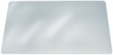 Schreibunterlage - 63 x 50 cm, transparent, blendfrei