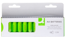 Batterie AA/LR6, 12 Stück, grün
