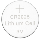 Knopfzellen-Batterie Lithium CR2025 3Volt - 4 Stück