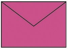 Coloretti Briefumschläge - C6, 5 Stück, pink
