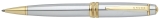 Kugelschreiber Bailey - M, chrom/goldplattiert