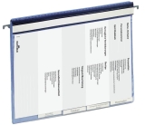 Personalhefter - DIN A4, Hartfolie, 5fach-Register, blau