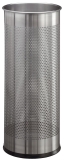 Schirmständer Edelstahl rund 28,5 Liter, metallic silber