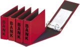 Bankordner Color-Einband - A5 , 50 mm, Color Einband, rot