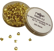Ösen - 250 Stück, 4,2 mm für 10-20 Blatt