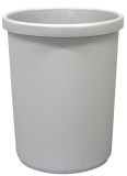 Papierkorb, 33 Liter - hellgrau, Ø min/max: 290/335 / 430 mm hoch