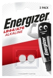 Knopfzellen-Batterie Alkaline LR44/A76 1,5Volt 2 Stück