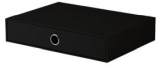 Schubladenbox SOHO - einzel Schublade für A4, schwarz