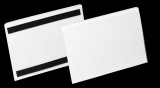 Etikettentasche HARD COVER - A5 quer, transparent, magnetisch, 10 Stück