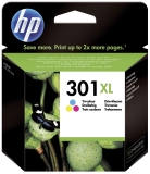 HP Inkjetpatrone Nr. 301XL 3-färbig
