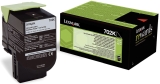 LEXMARK Lasertoner 702K schwarz