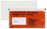 Begleitpapiertaschen mit Aufdruck Lieferschein - Rechnung, DL, 250 Stück