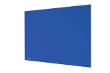 Glasboard, blau, 100 x 150 cm, Wandmontage